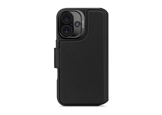 Decoded Plånboksfodral för iPhone 16 Plus - Svart