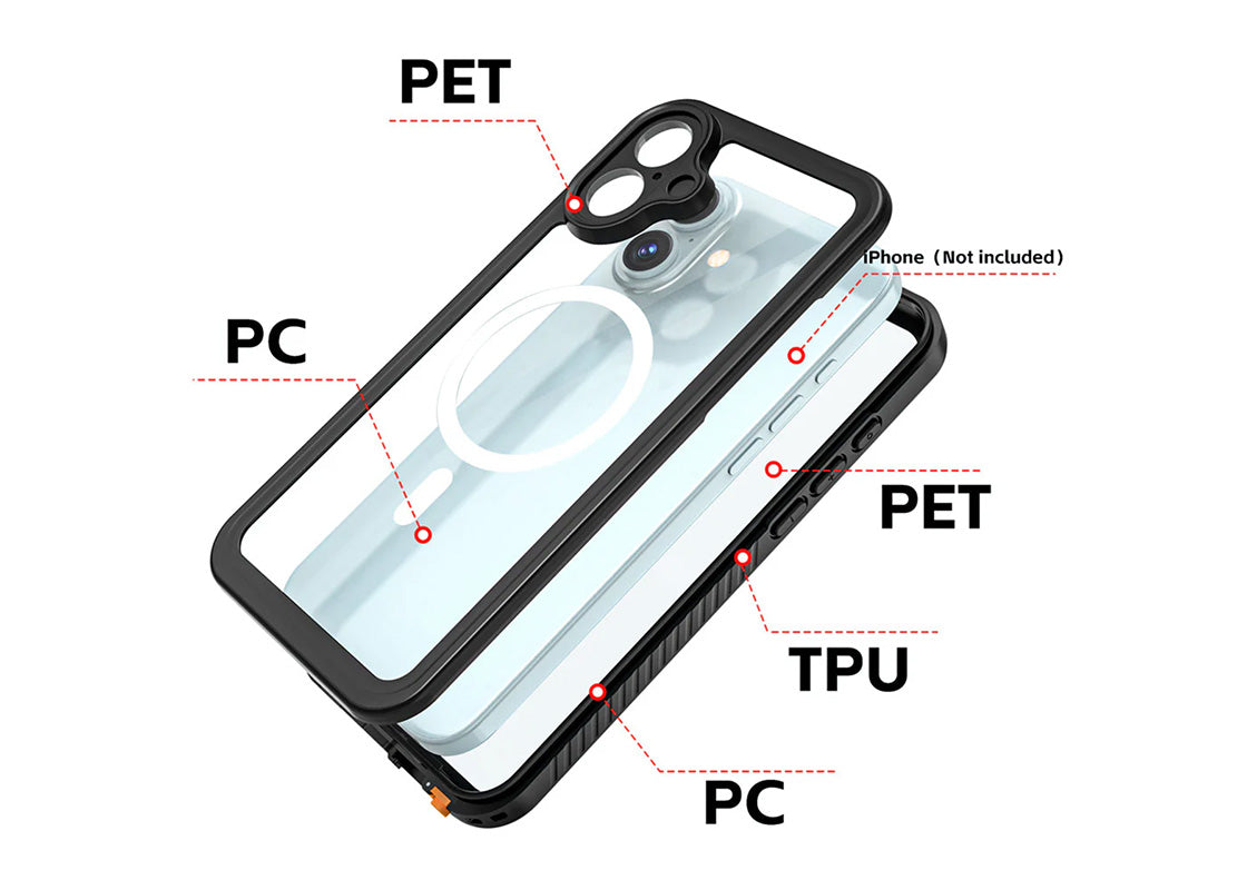 Armor-X MX Waterproof Magnetic Case för iPhone 16