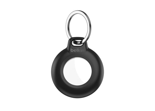 Belkin Vattentät hållare med nyckelring för AirTag - Svart