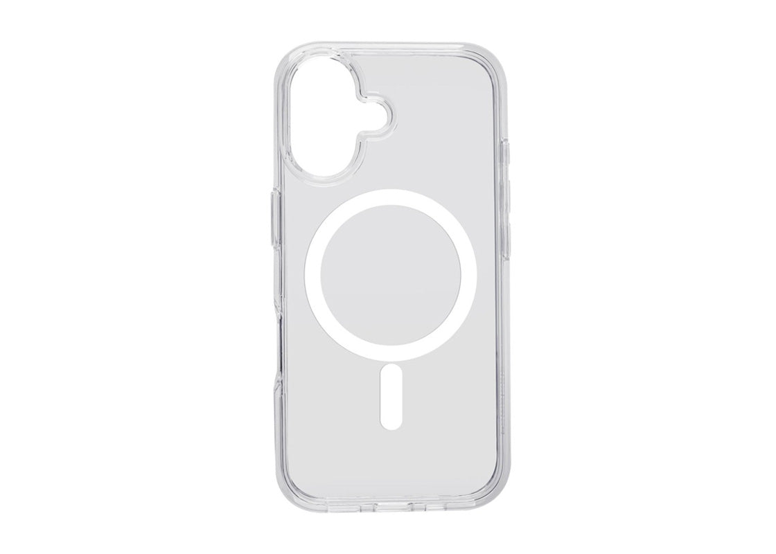 Pomologic Covercase Rugged med Magsafe för iPhone 16 - Clear