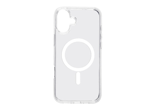Pomologic Covercase Rugged med Magsafe för iPhone 16 Plus - Clear