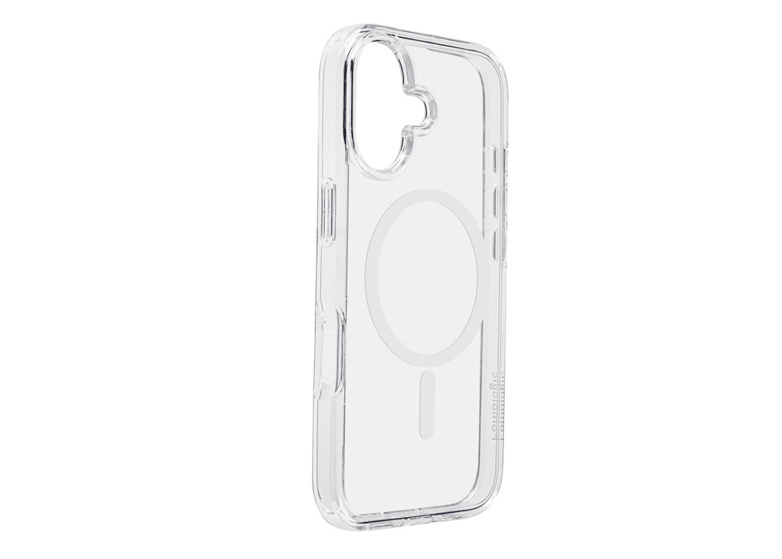 Pomologic Covercase Rugged med Magsafe för iPhone 16 Plus - Clear
