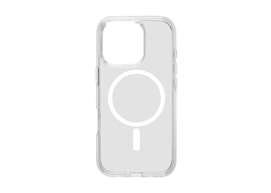 Pomologic Covercase Rugged med Magsafe för iPhone 16 Pro - Clear