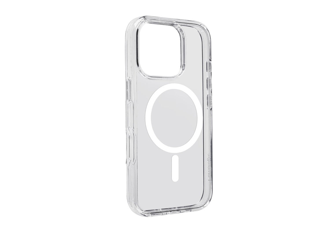 Pomologic Covercase Rugged med Magsafe för iPhone 16 Pro - Clear