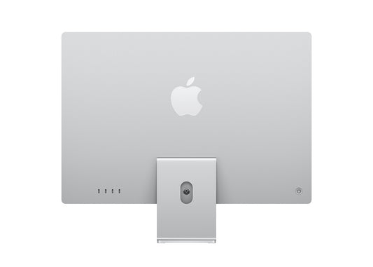 iMac 24-tum M4 10-Core CPU/10-Core GPU/24GB/256GB/Magic Keyboard Touch ID och Numerisk/Standardglas/Gigabit Ethernet - Silver