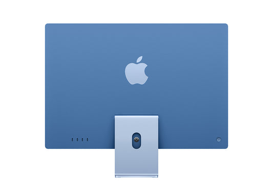 iMac 24-tum M4 10-Core CPU/10-Core GPU/16GB/512GB/Magic Keyboard Touch ID och Numerisk/Standardglas/Gigabit Ethernet - Blå
