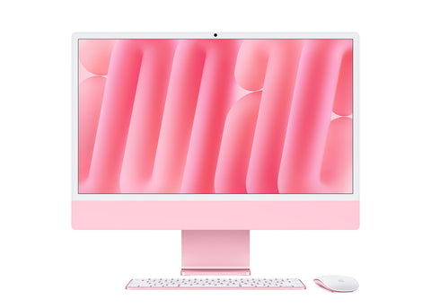 iMac 24-tum M4 10-Core CPU/10-Core GPU/32GB/1TB/Magic Keyboard Touch ID och Numerisk/Standardglas/Gigabit Ethernet - Rosa