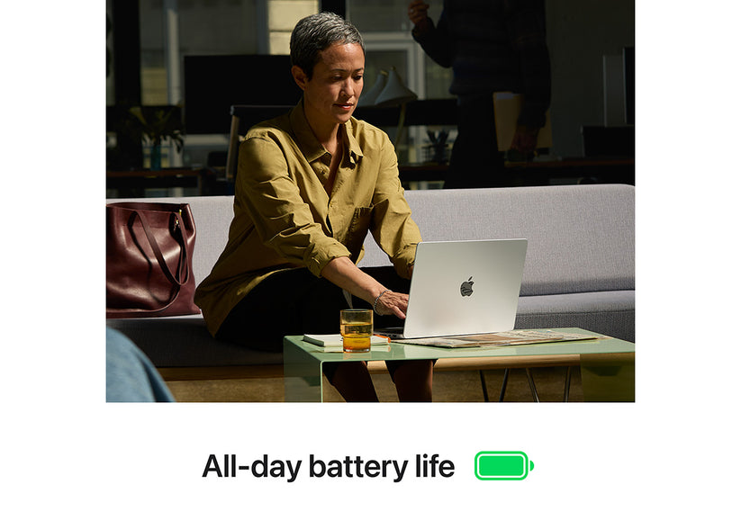 MacBook Pro 14-tum M4 Pro 12-Core CPU/16-Core GPU/24GB/1TB/Standardglas/96W -  Silver