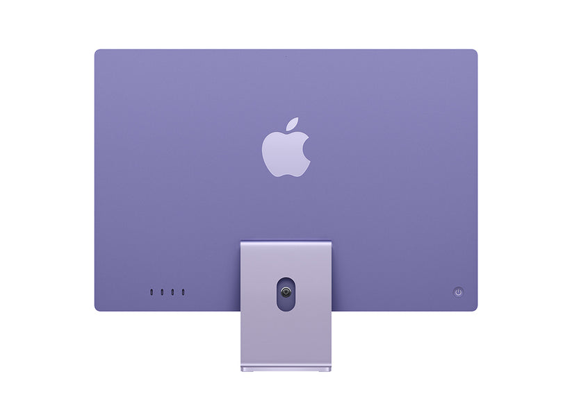 iMac 24-tum M4 10-Core /10-Core GPU/24GB/1TB/Magic Keyboard Touch IDNumerisk/Standardglas/Gigabit Ethernet - Lila