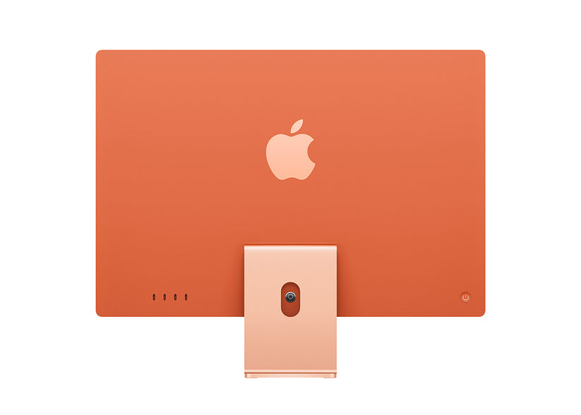 iMac 24-tum M4 10-Core /10-Core GPU/32GB/1TB/Magic Keyboard Touch IDNumerisk/Standardglas/Gigabit Ethernet - Orange