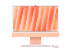 iMac 24-tum M4 8-Core / 8-Core GPU/16GB/512GB/Magic Keyboard/Standardglas/Gigabit Ethernet - Orange
