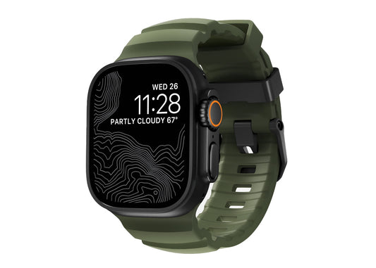 Nomad Rocky Point Band - 45/49mm Black Hardware - Forrest