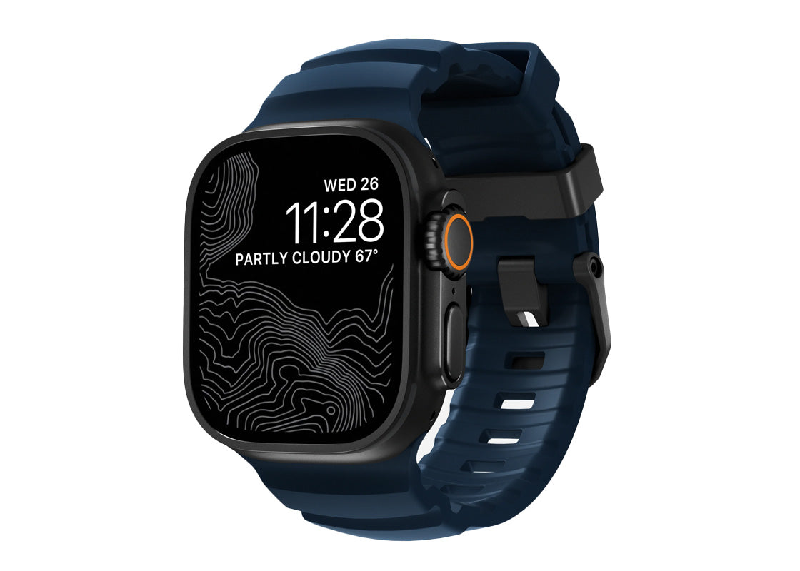 Nomad Rocky Point Band - 45/49mm Black Hardware - Atlantic