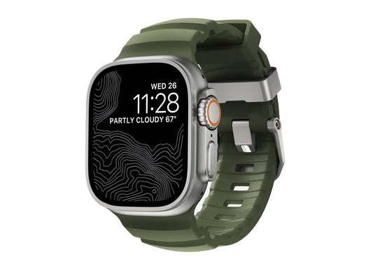 Nomad Rocky Point Band - 45/49mm Natural Hardware - Forrest