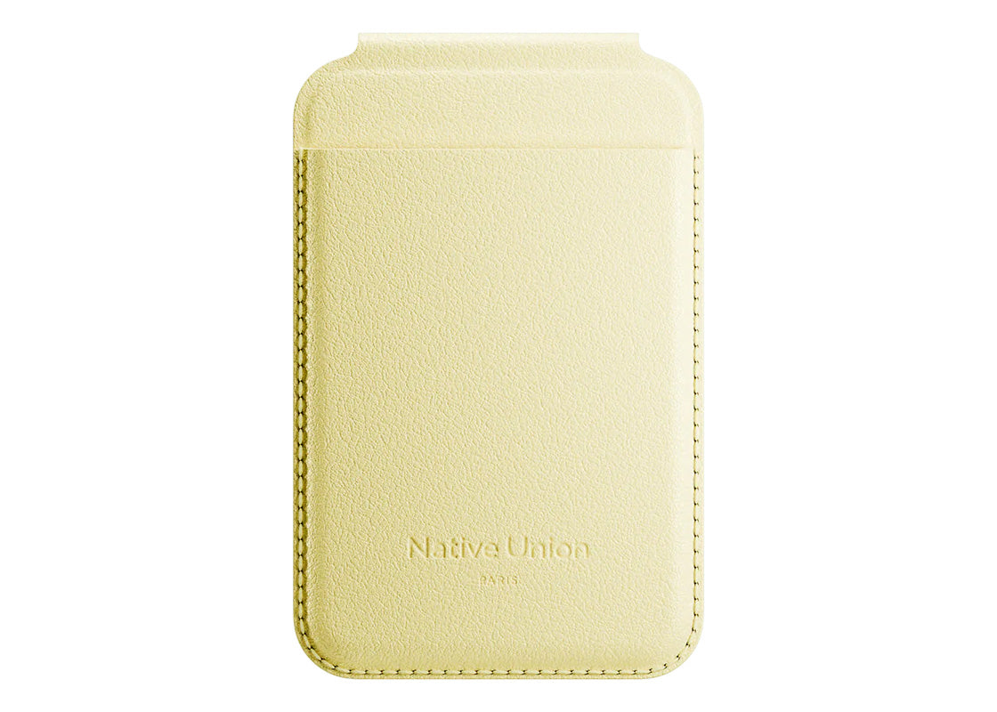 Native Union Active Wallet Stand - Lemon