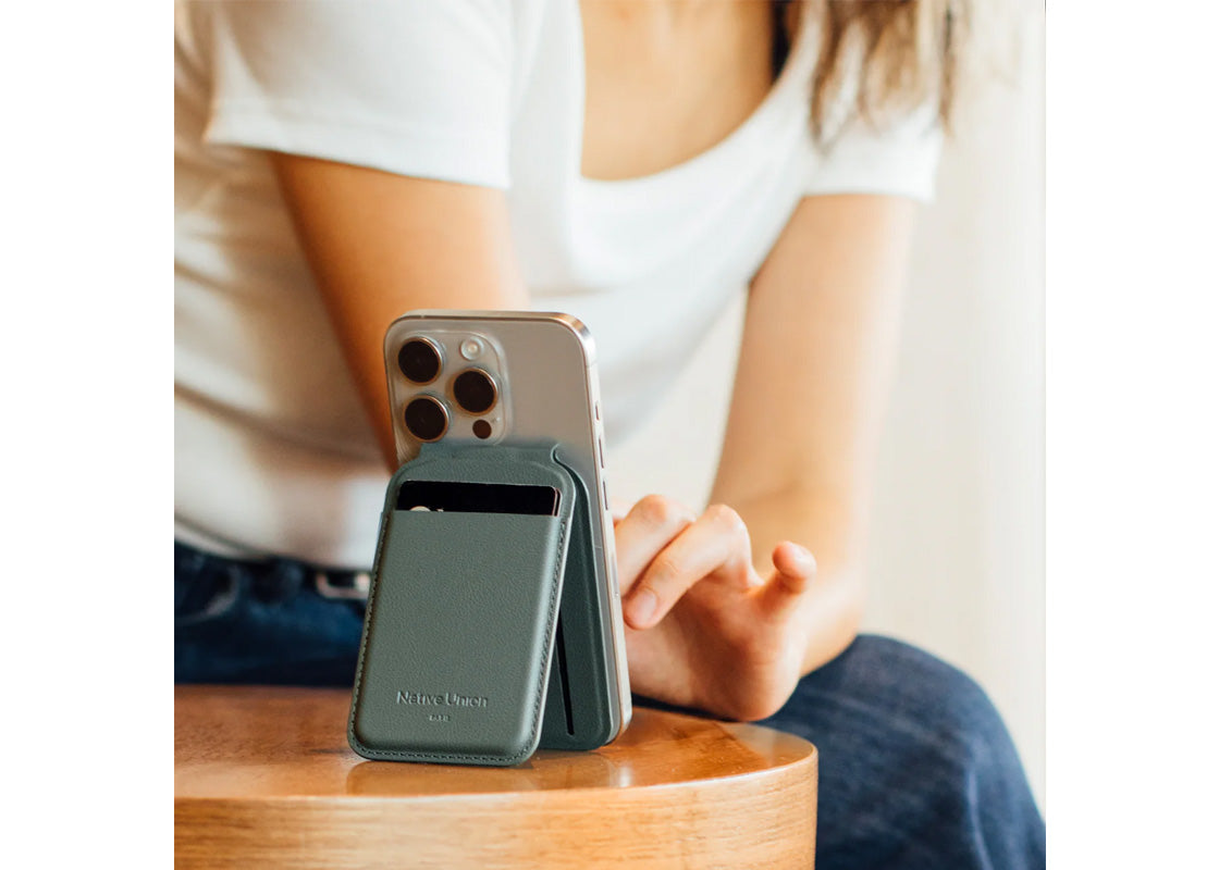 Native Union Active Wallet Stand - Slate Green
