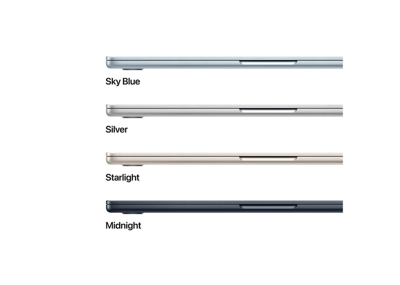 MacBook Air 13-tum M4 10-core CPU/10-core GPU/32GB/512GB SSD/70W - Midnatt