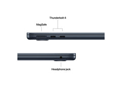 MacBook Air 13-tum M4 10-core CPU/10-core GPU/32GB/512GB SSD/70W - Midnatt