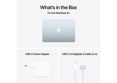 MacBook Air 13-tum M4 10-core CPU/8-core GPU/16GB/256GB SSD/70W - Himmelsblå