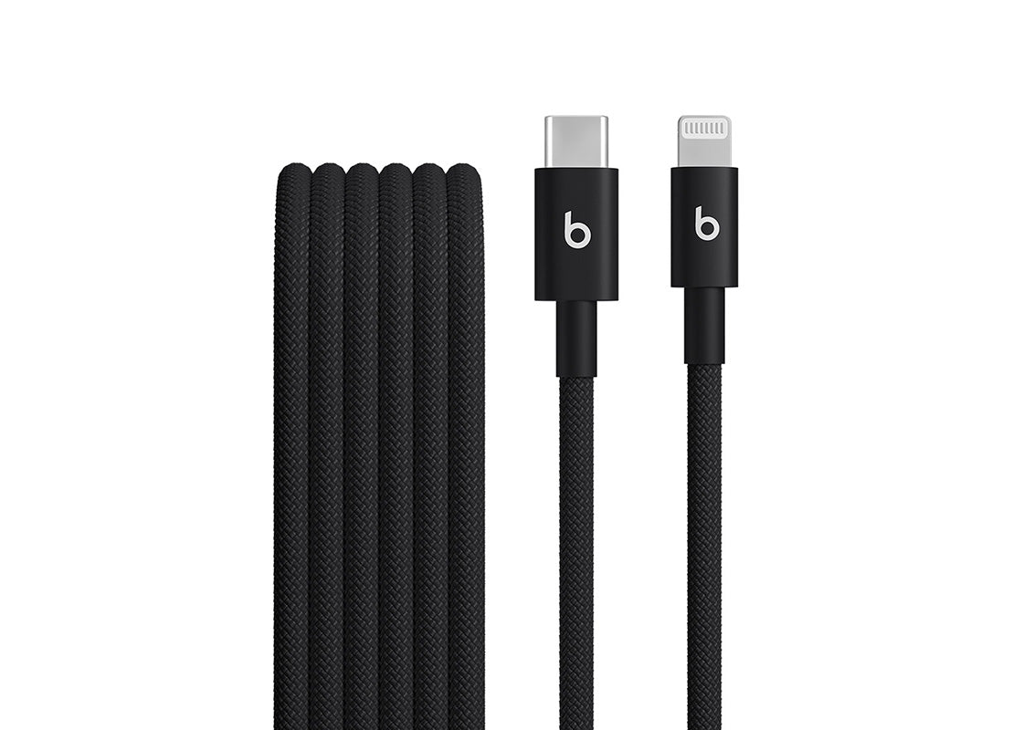 Beats USB‑C till Lightning-flätad kabel 1.5 m - Bolt Black