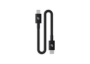 Beats USB‑C till USB-C-flätad kort kabel 0.2m - Bolt Black