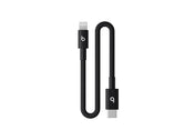 Beats USB‑C till Lightning-flätad kort kabel 20cm - Bolt Black