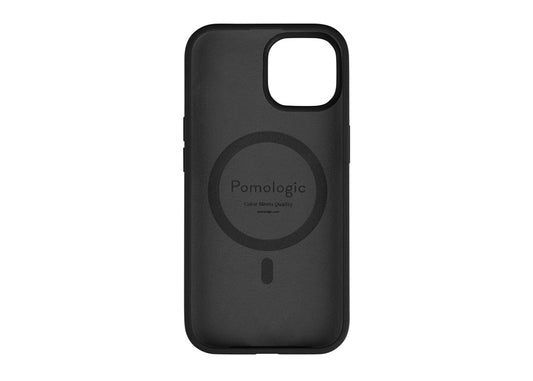Pomologic CoverCase Silicone iPhone 15 Magsafe - Svart