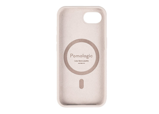 Pomologic CoverCase Silicone iPhone 16e / 17e Magsafe - Beige