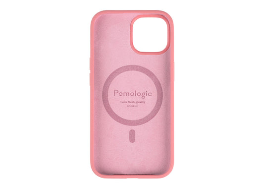 Pomologic CoverCase Silicone iPhone 15 Magsafe - Rosa