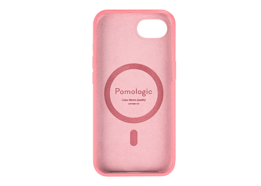 Pomologic CoverCase Silicone iPhone 16e / 17e Magsafe - Rosa