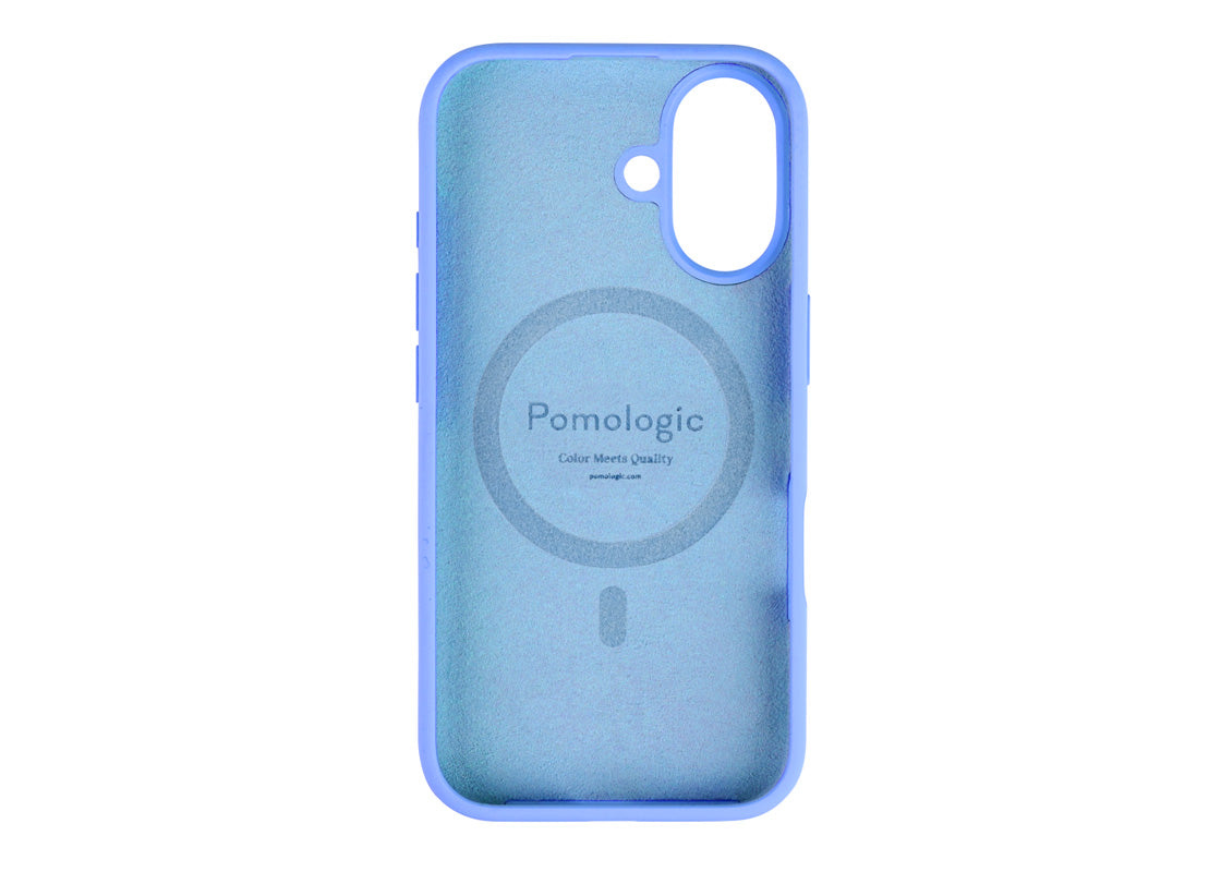 Pomologic CoverCase Silicone iPhone 16 Magsafe - Blå