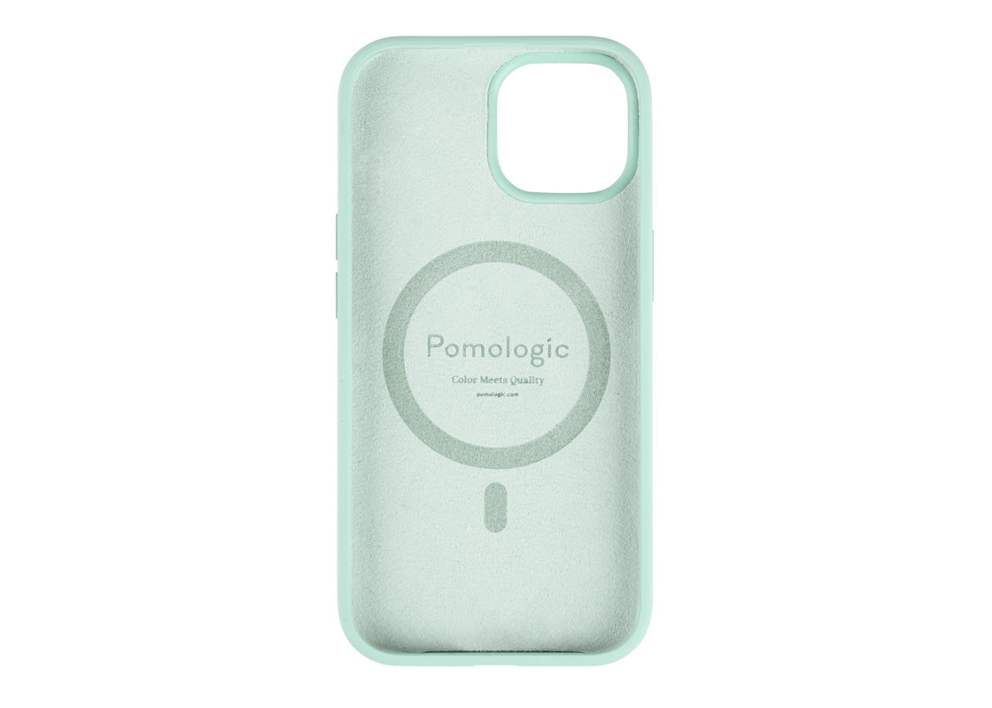 Pomologic CoverCase Silicone iPhone 15 Magsafe - Turkos