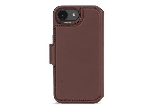 Decoded Plånboksfodral iPhone 16e - Brun