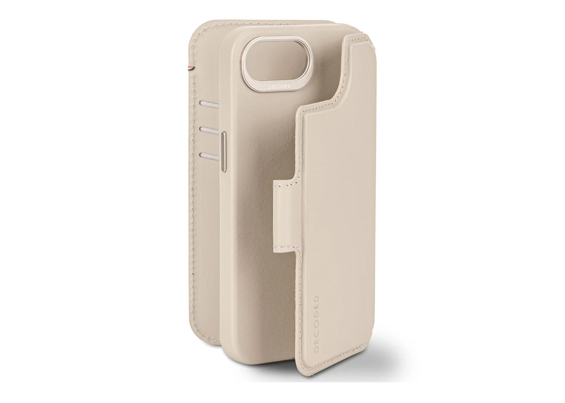 Decoded Plånboksfodral iPhone 16e - Grå