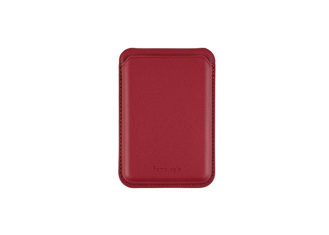 Pomologic Card Wallet Stand - Red Velvet