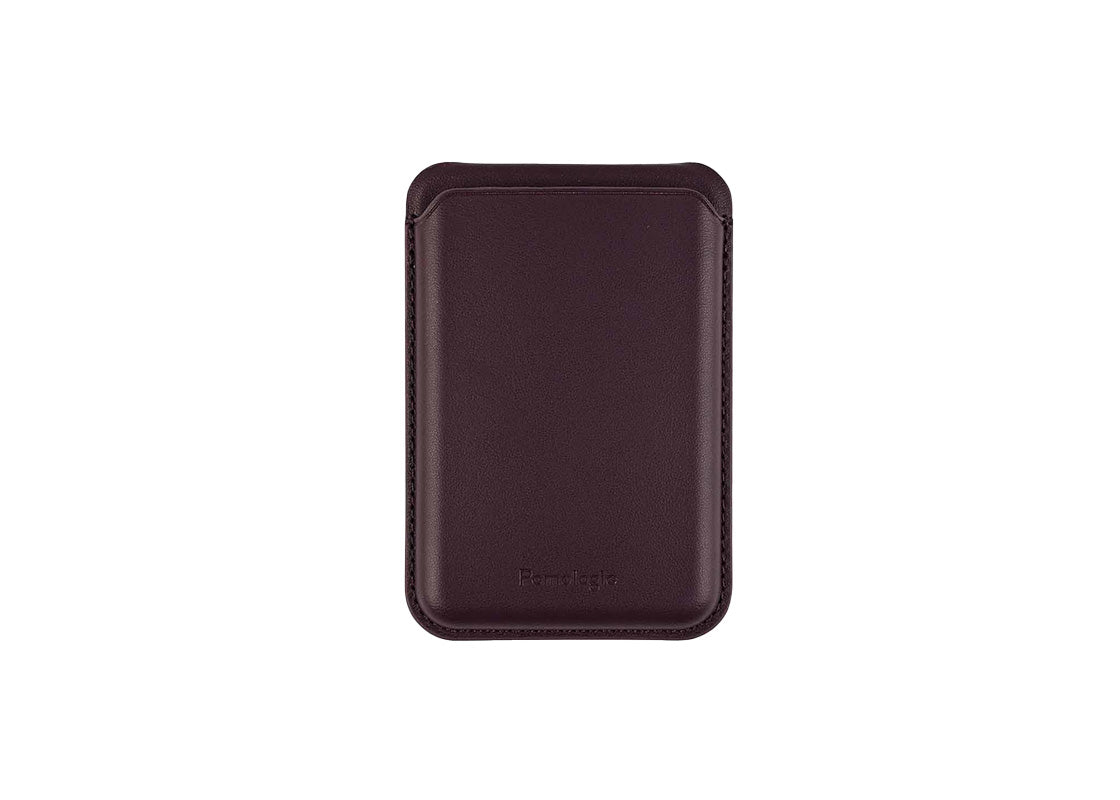 Pomologic Card Wallet Stand - Plommon