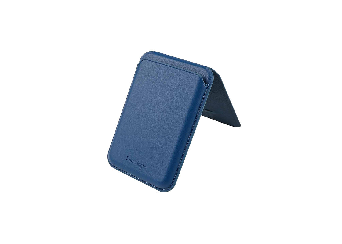 Pomologic Card Wallet Stand - Ocean Blue