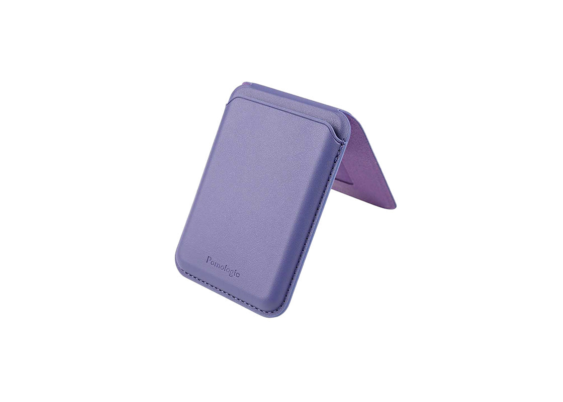 Pomologic Card Wallet Stand - Violet Ash
