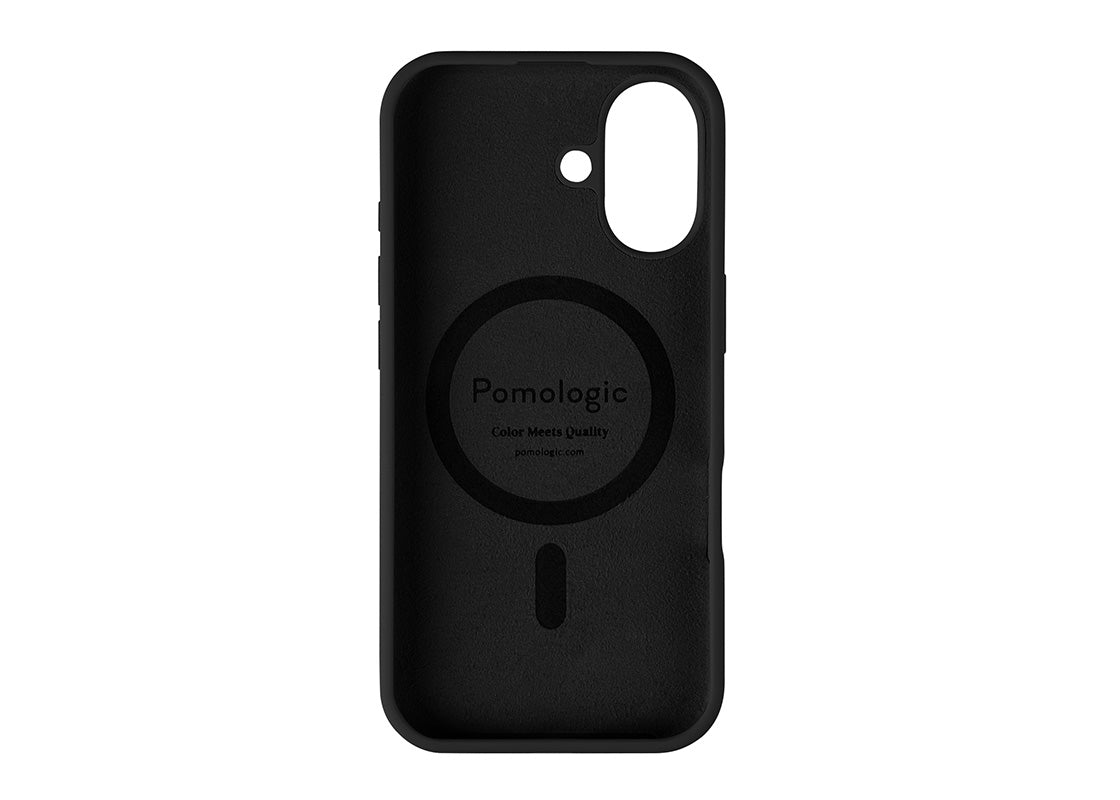 Pomologic CoverCase Silicone iPhone 17 Magsafe - Svart
