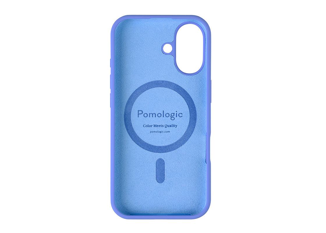 Pomologic CoverCase Silicone iPhone 17 Magsafe - Blå