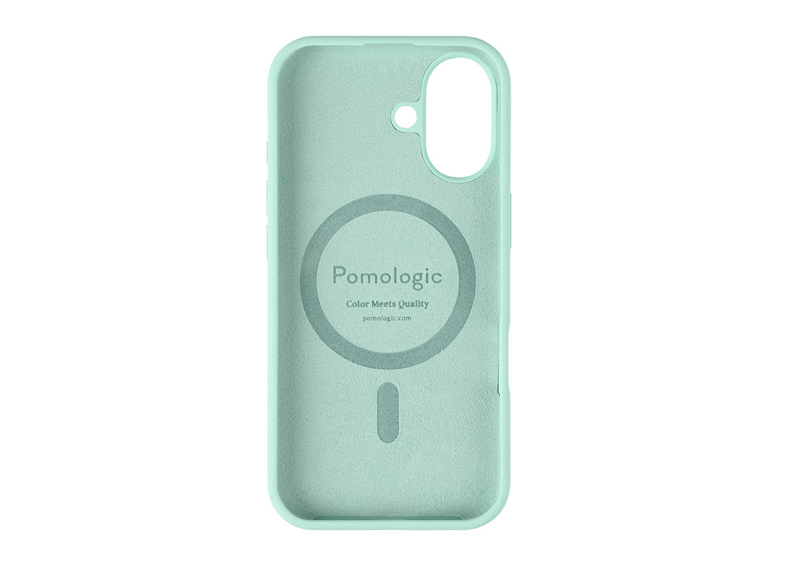 Pomologic CoverCase Silicone iPhone 17 Magsafe - Turkos