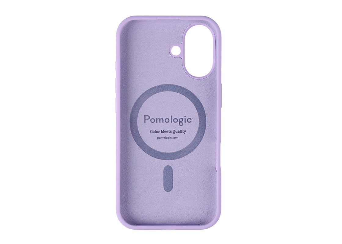 Pomologic CoverCase Silicone iPhone 17 Magsafe - Ljuslila