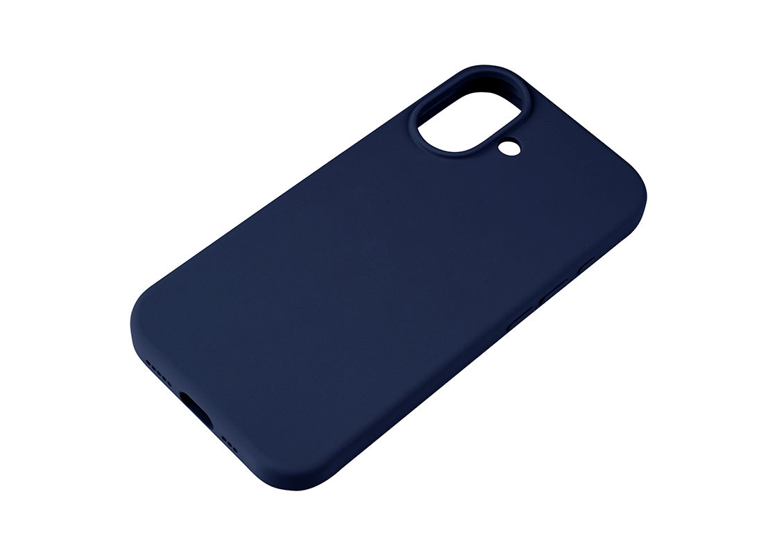 Pomologic CoverCase Silicone iPhone 17 Magsafe - Marinblå