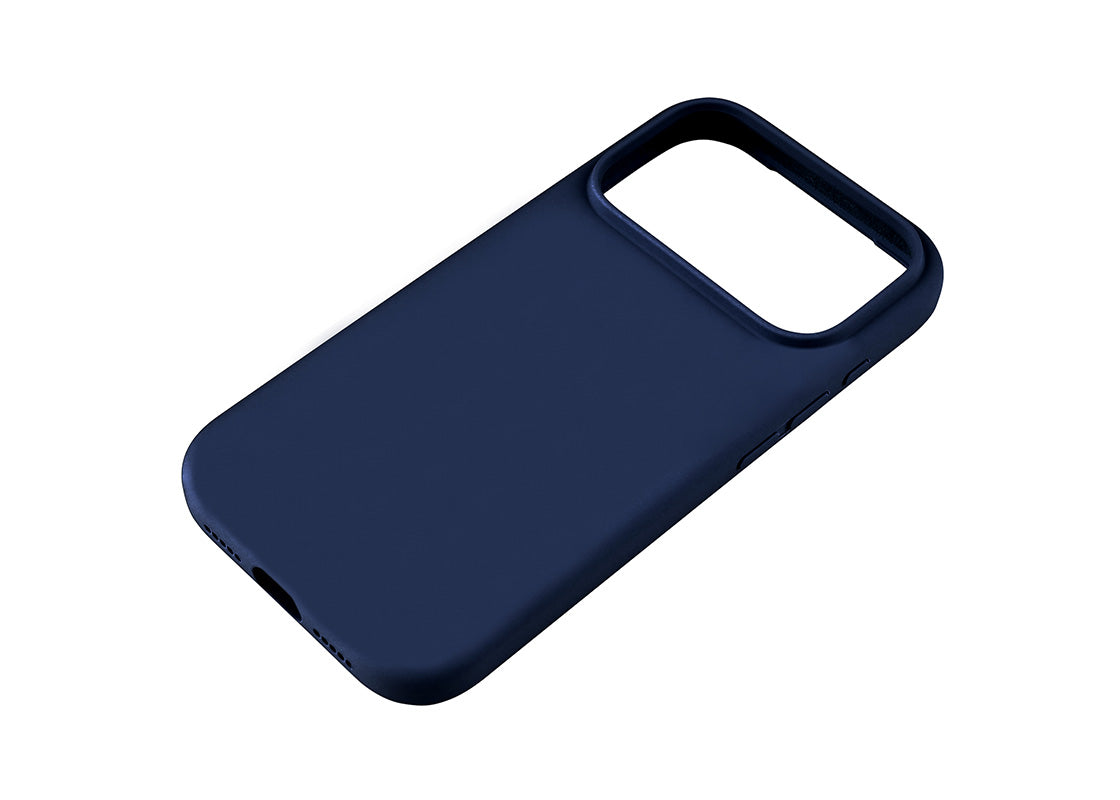 Pomologic CoverCase Silicone iPhone 17 Pro Magsafe - Marinblå