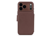 Decoded Leather Detachable Wallet for iPhone 17 Pro Max - Brun
