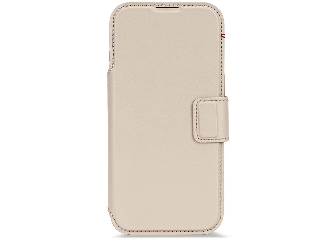 Decoded Leather Detachable Wallet for iPhone Air - Beige