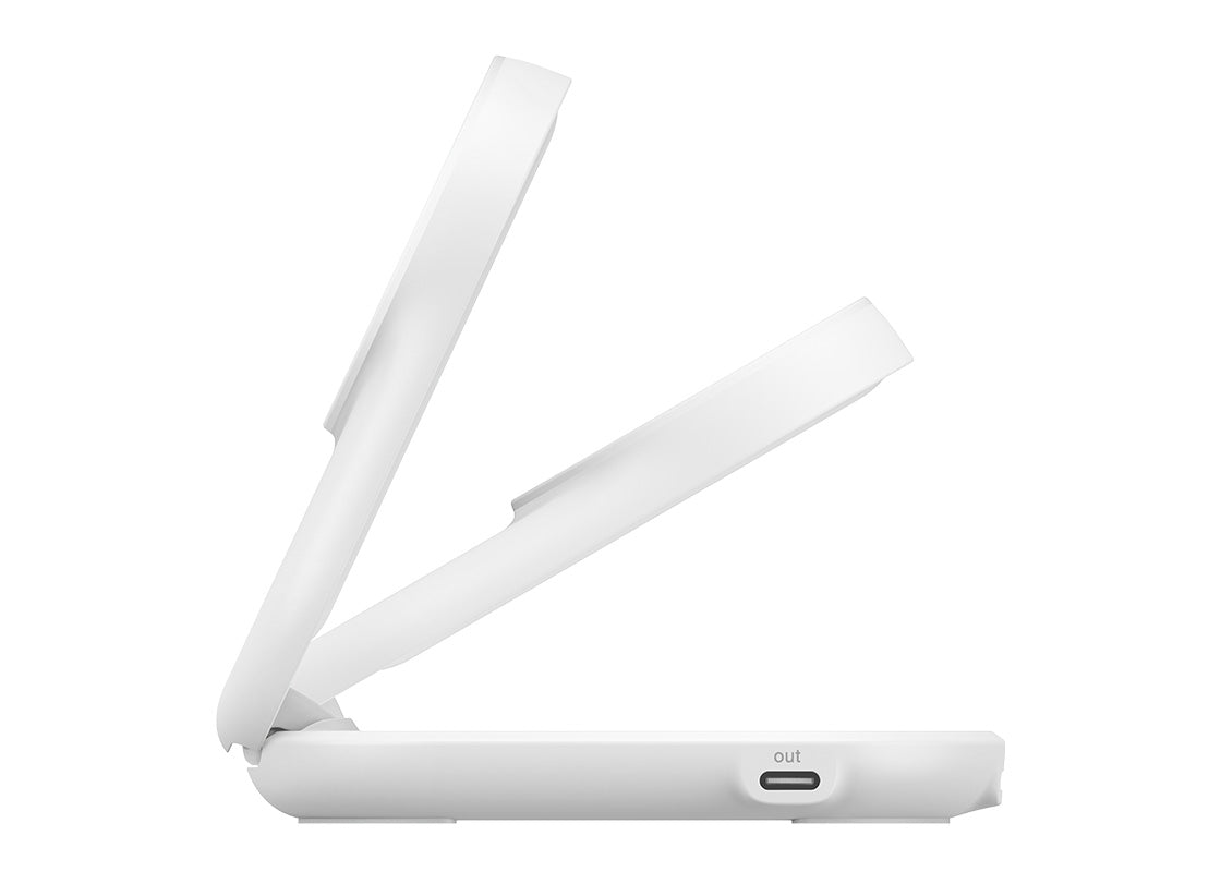 Belkin UltraCharge 2-in-1 Foldable Magnetic Charger with Qi2.2 25W - Vit