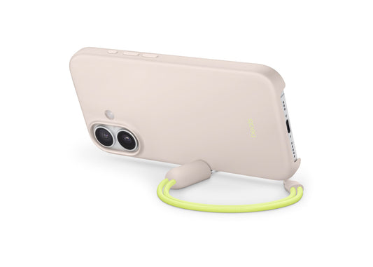 Beats Kickstand-skal med MagSafe och kamerareglage till iPhone 17 – kalksten