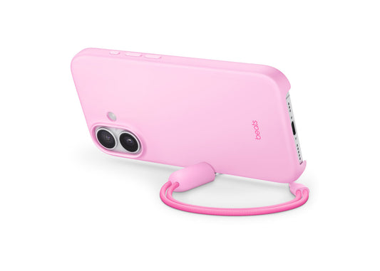 Beats Kickstand-skal med MagSafe och kamerareglage till iPhone 17 – rosa granat