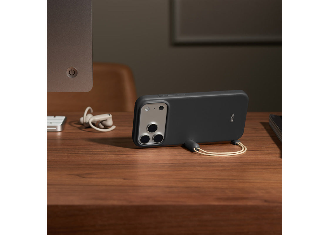 Beats Kickstand-skal med MagSafe och kamerareglage till iPhone 17 Pro – granitgrå
